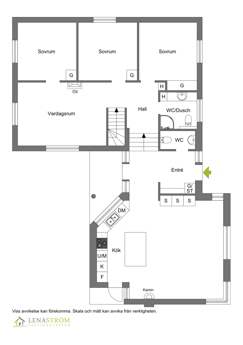 PLanlösning Entréplan