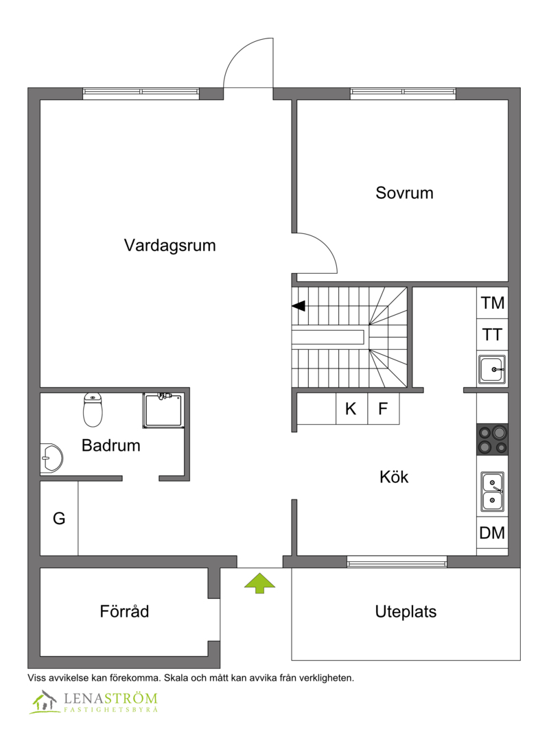 Planlösning Entréplan
