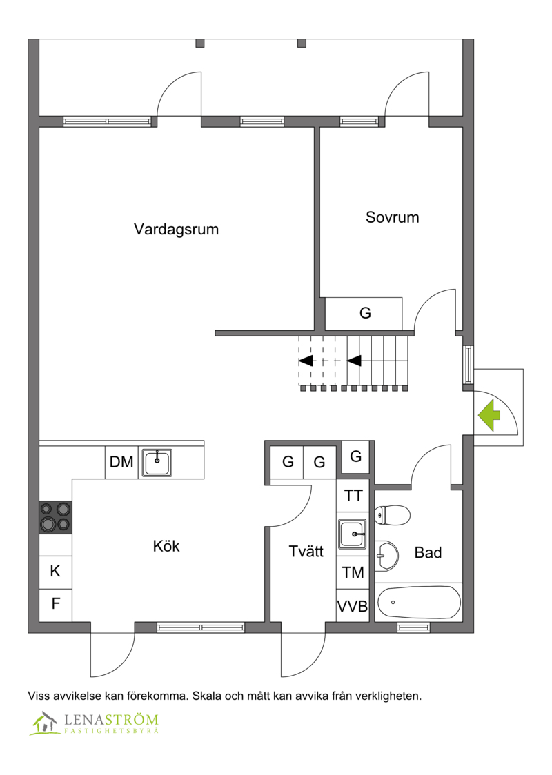 Planlösning Entréplan