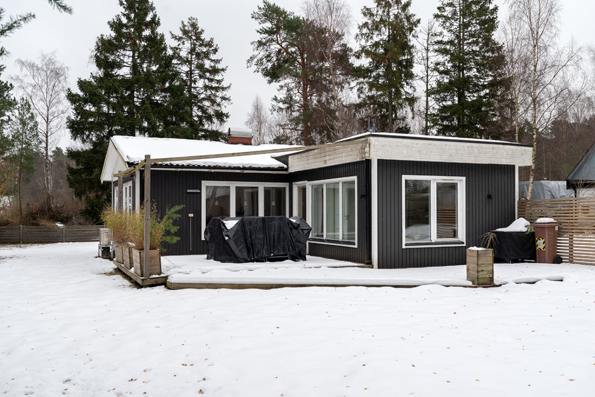 Trädäck i västerläge