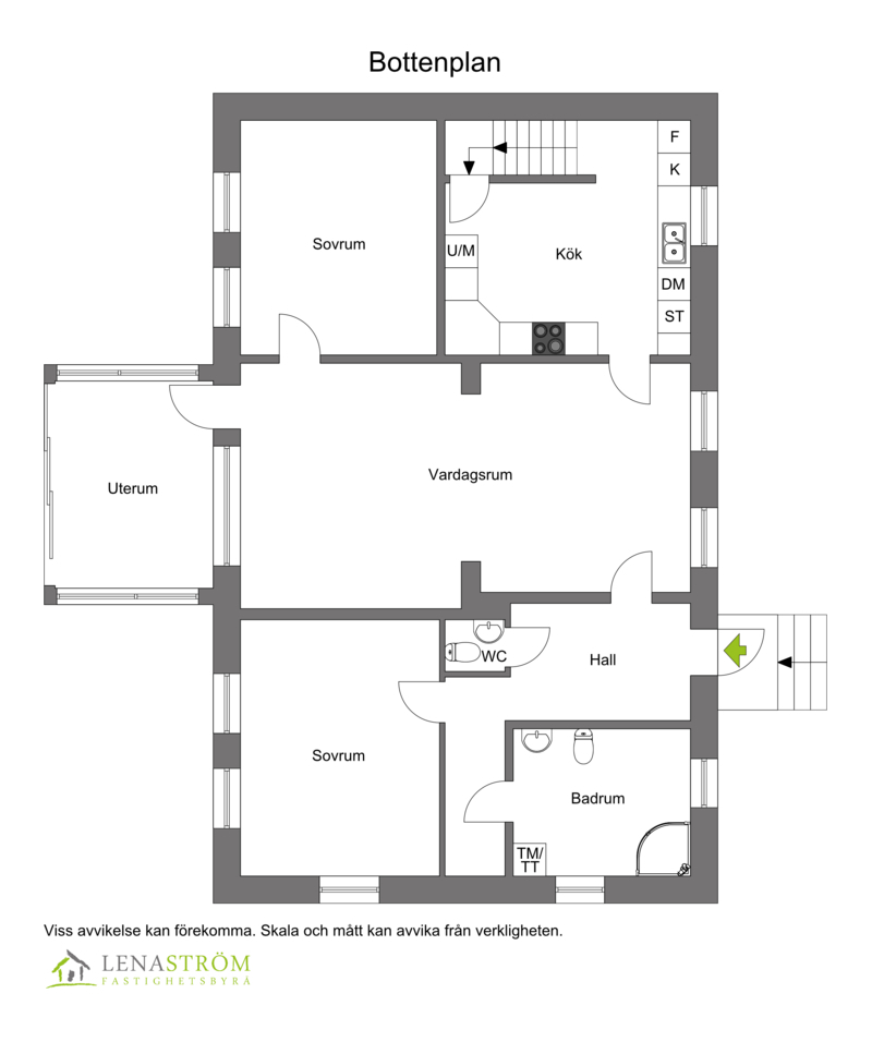 Planlösning Entréplan