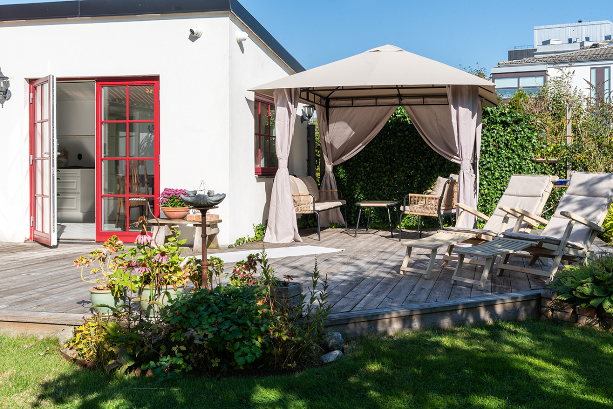 Trädäck i sydväst