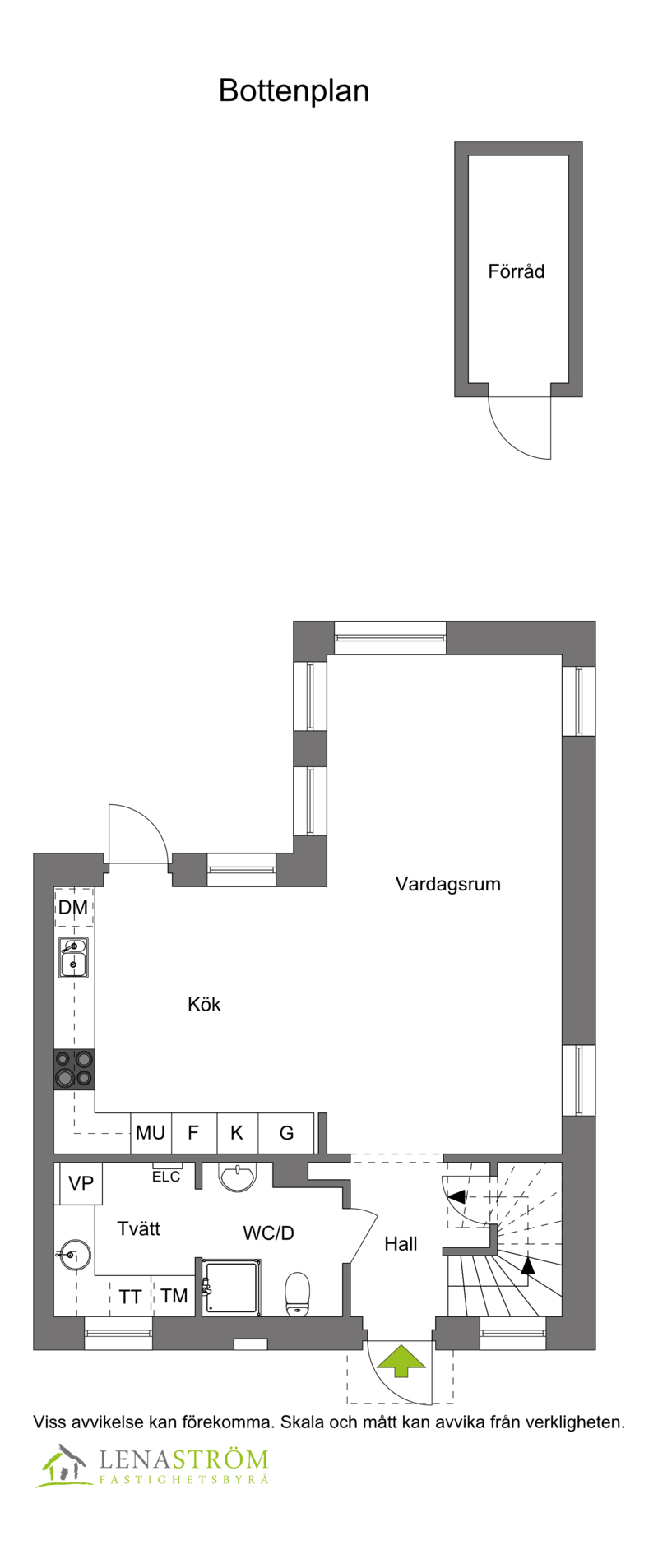 Planlösning Entréplan