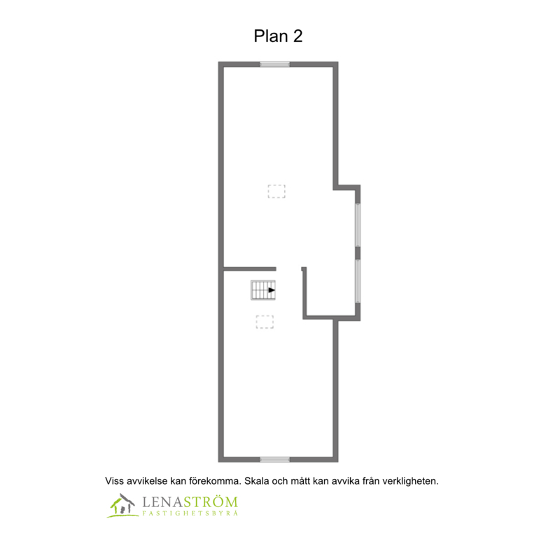 Planlösning Ovanvåning