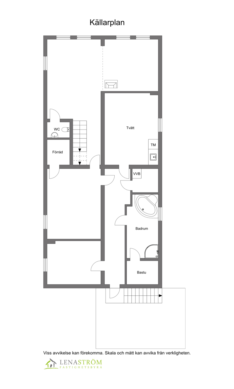 Planlösning källare