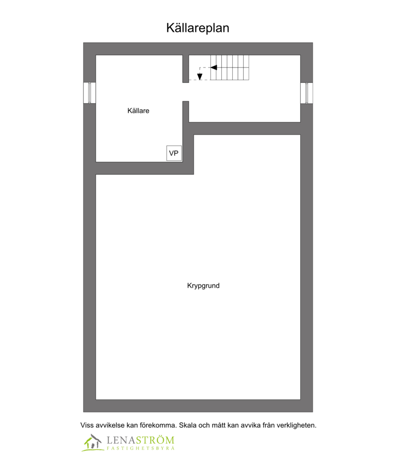 Planlösning Källare
