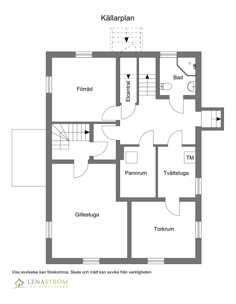 Planlösning Källare