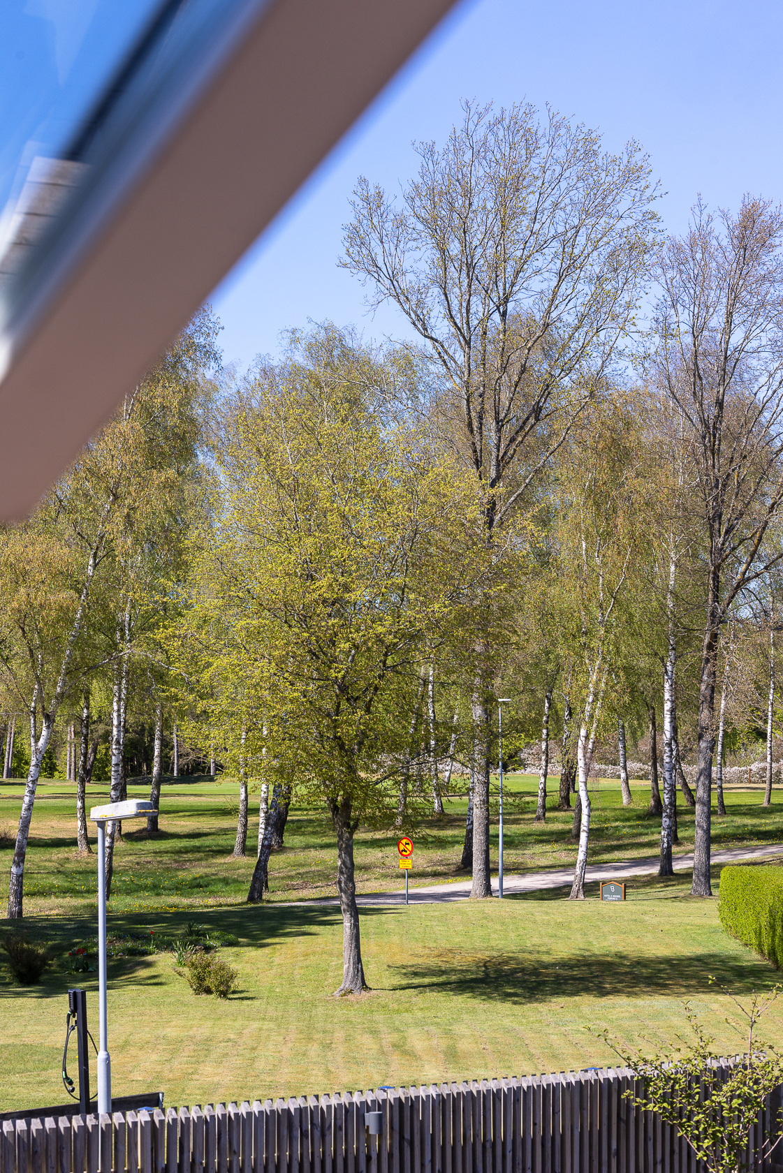 Vy från ovanvåningen