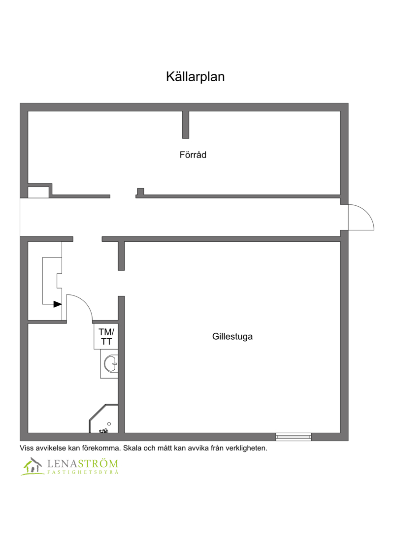 Planlösning Källare