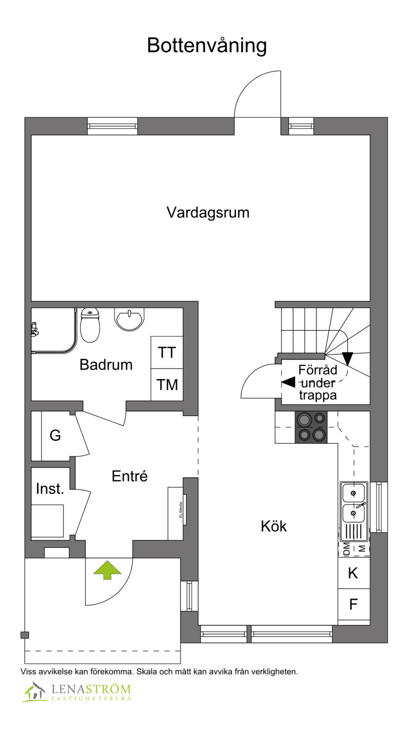 Planlösning Entréplan
